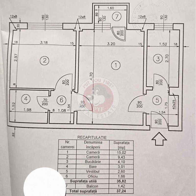 Drumul Taberei | Apartament 2 camere | Semidecomandat | 38mp | B11306